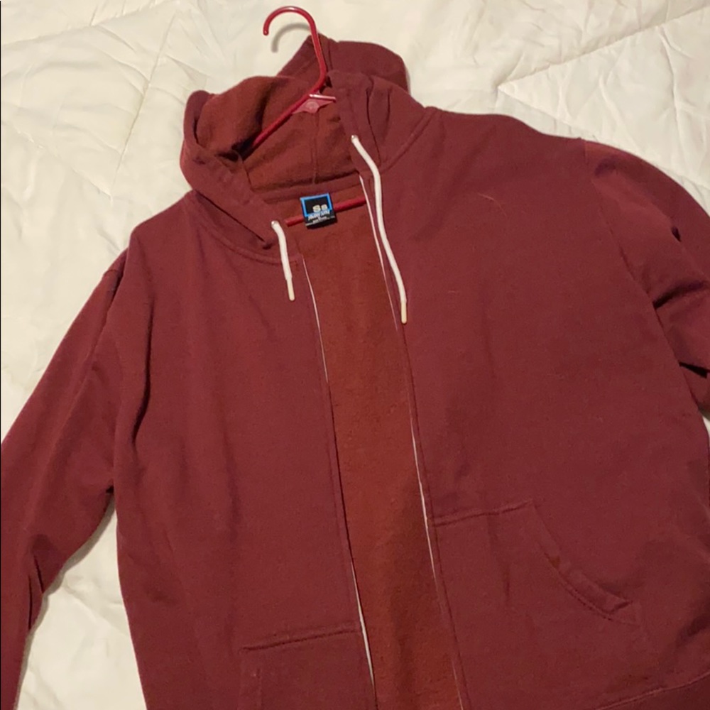 Maroon Standard Supply Zip Up